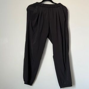 Black Lululemon jogger pants side 6